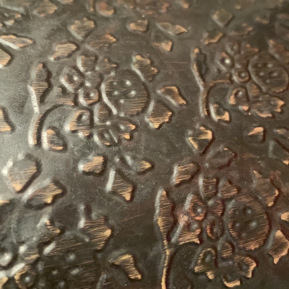 Vintage wooden box purse - Picture 5 of 9